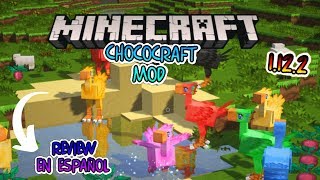 👉CHOCOCRAFT ¡chocobos MOD KARMALAND 4 Minecraft mod 1122 a 1710 TheSebasDrex [upl. by Arrakat]