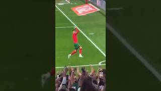 RONALDO GOAL VS SCOTLAND shorts portugal scotland uefa ronaldo urcristiano siuuuuu [upl. by Emmott82]