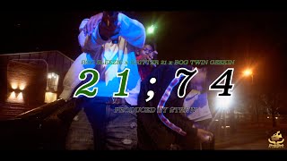 2174  Gritter 21 x BOG Sleezie x BOG Twin Geekin Official Music Video Shot by steadyshots [upl. by Ayisan]