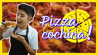 Pizza CASERA en SARTEN ¡FÁCIL y RÁPIDA 😱Receta SECRETA😱 [upl. by Oiram]