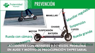 Accidentes con patinetes eléctricos Problema en auge y motivo de preocupación empresarial [upl. by Attlee]