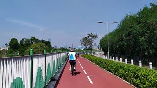 Cycling from Yuen Long to Sheung Shui [upl. by Atsyrc]