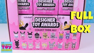 Kidrobot Dunny Designer Toy Awards Blind Box Figures Review Unboxing  PSToyReviews [upl. by Herrington]