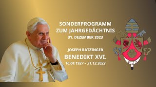 Jahrgedächtnis für Papst Benedikt XVI mit Erzbischof Dr Georg Gänswein im Petersdom [upl. by Sherrard449]