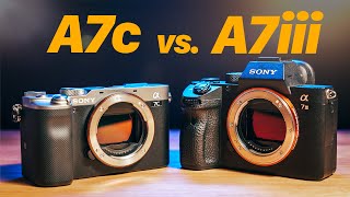 Sony a7c Vs a7iii  WHATS THE DIFFERENCE [upl. by Mccarthy]