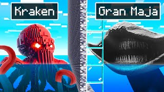 I Fooled My Friend as THE KRAKEN vs EL GRAN MAJA in Minecraft [upl. by Ritchie]