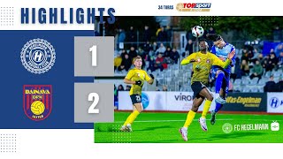 TOPsport A lyga 34 turas FC Hegelmann x DFK Dainava  HIGHLIGHTS [upl. by Epner]