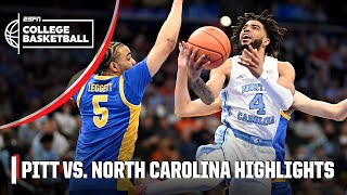 ACC Tournament Semifinals Pittsburgh Panthers vs North Carolina Tar Heels  Full Game Highlights [upl. by Naujet]