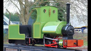 7 14 inch narrow gauge Bagnall 040ST [upl. by Schaeffer941]