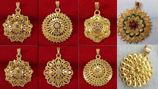 Latest Daily Wear Gold Pendant Set Designs  New Pure Gold Pendant Designs Collection For Women [upl. by Matuag]