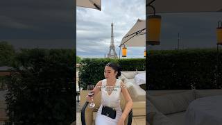 The best restaurant in Paris paris2024 parisvlog eiffeltower travelvlog [upl. by Llevra]