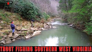 Trout Fishing Southern West Virginia [upl. by Charlot]