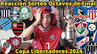 Reacciones Sorteo Octavos de Final Copa Libertadores 2024 [upl. by Christina]