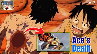 Aces Death in One Piece  Ace Dies to Save Luffy [upl. by Annaeel]