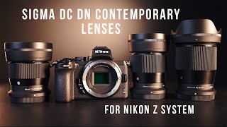 Sigma DC DN Lenses for Nikon Z DX Cameras Review [upl. by Constancy106]