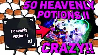 SOLS RNG 50 HEAVENLY POTION 2 in the SAME SERVER [upl. by Arej]