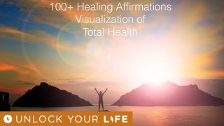 100  Healing Affirmations and Visualization of Total Health [upl. by Harihs]