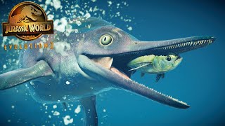 Ichthyosaurus Cove 🐬 Life in the Jurassic  Jurassic World Evolution 2 🦖 4K 🦖 [upl. by Tankoos556]