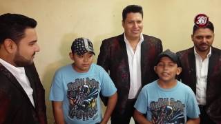 Banda MS cumple el sueño de Julio y Johan [upl. by Ehsom536]