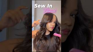 DIY Closure Sew In closure wigs closuresewin diy hairtok [upl. by Trask]