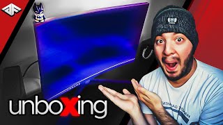 REVIEW MONITOR CURVO MSI G24C4 144HZ  UNBOXING 01 [upl. by Sera]