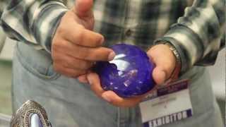 Worlds Best Lapis at the JOGS Tucson Gem and Jewelry Show [upl. by Bussy]