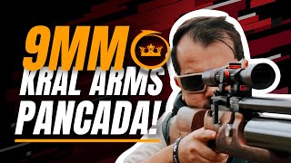 Lançamento 9mm Kral Arms Carabina PCP Puncher BIG HORN  Atiramos na porta do carro [upl. by Sheena132]