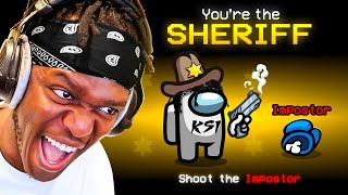 SIDEMEN AMONG US SHERIFF ROLE The DUMBEST Lobby EVER [upl. by Aitnauq]