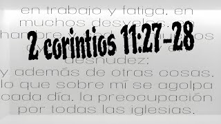 PREDICA 2 CORINTIOS 112728LA PREOCUPACION POR LAS IGLESIASPREDICAS CRISTIANAS EVANGELICAS [upl. by Alarice858]