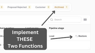 Filament SoftDeletes Show Archive and Restore [upl. by Forta717]