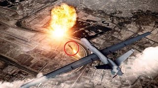 Explosiveladen drone hit Erbil airport in Iraq aimed at US base security sources [upl. by Wonacott]