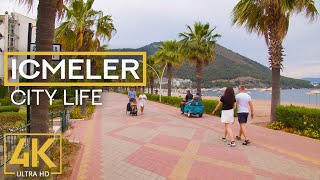 Sunny Day in a Beautiful City ICMELER  Summer trip to Turkey  4K City Life Video [upl. by Shaver288]