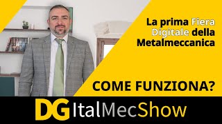 DgItalMecShow la fiera digitale permanente della metalmeccanica [upl. by Roswell]