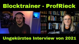 Interview Roman Reher Blocktrainer mit Prof Rieck ungekürzt Aufnahmedatum 140521 [upl. by Flagler]