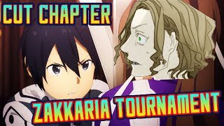 Sword Art Online Alicization EXPLAINED  Cut Chapter Zakkaria Tournament [upl. by Junette]