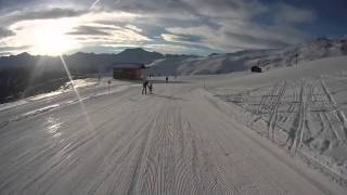 Bad Hofgastein Piste H3 Hamburger von Bergstation Luftseilbahn bis Weidmoser [upl. by Navnod]