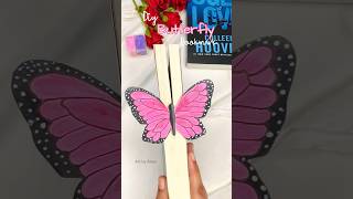 Diy Bookmark 🦋bookmark shorts art craft diy youtubeshorts [upl. by Newby]