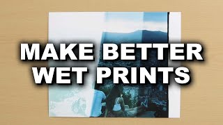 44 FIXING your color darkroom prints answers to your problems and troubleshooting tips [upl. by Adnilemre]