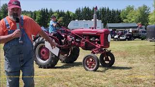 Tractor Parade at the Bernardston Antique Engine and Tractor Show 2023 [upl. by Yasdnil]