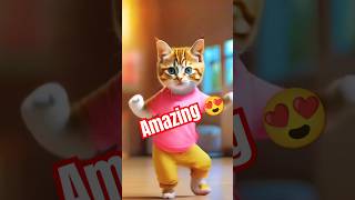 Amazing 😍 cat dance  Cat Lover cat catlover 003 [upl. by Irbua926]