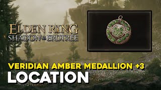 Elden Ring DLC Viridian Amber Medallion 3 Location [upl. by Llenehs]