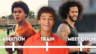 How I Became Colin Kaepernick for Netflixs Colin in Black amp White  Teen Vogue [upl. by Hanleigh699]