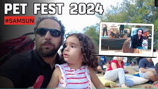 SÜPRİZ OLDU  BÜTÜN HAYVANSEVERLER BİR ARADA PET FEST 2024petvloghayvasevgisi festivalsamsun [upl. by Adnara493]