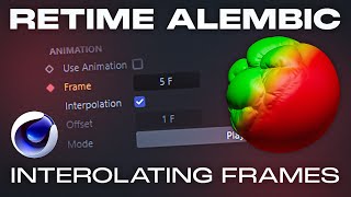 How to Retime Alembic Animation in Cinema 4D [upl. by Grizel917]