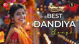 05 Best Dandiya Songs  Ishani Dave  Mayur Chauhan  Hardik Dave II Gujarati Garba  AakarMotion [upl. by Anail]