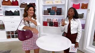 Dooney amp Bourke Saffiano Leather Small Kiley Crossbody on QVC [upl. by Srednas]