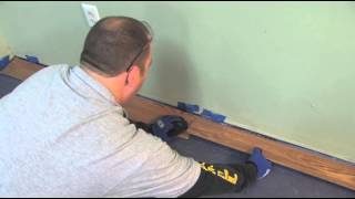 How to Install Laminate Flooring Lock amp Fold  LL Flooring [upl. by Koren672]