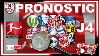 Pronostic Bundesliga 9 pronostics football J4 pour vos paris sportifs par FRED Tipster Gagner Futé [upl. by Hinman186]