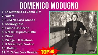 D o m e n i c o M o d u g n o MIX Best Songs Grandes Exitos  1950s Music  Top Italian Pop Ea [upl. by Ecirbaf314]