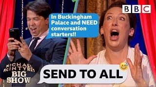 Send To All with Miranda Hart  Michael McIntyres Big Show  BBC [upl. by Ury49]